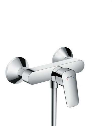 Aixeta de dutxa monocomandament Logis crom amb referència 71600000 de la marca HANSGROHE
