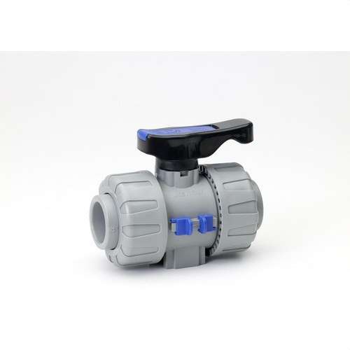 Válvula de esfera desmontable cuerpo PP bola PP 40mm con referencia 27NRSPPRCT40 de la marca ITALSAN