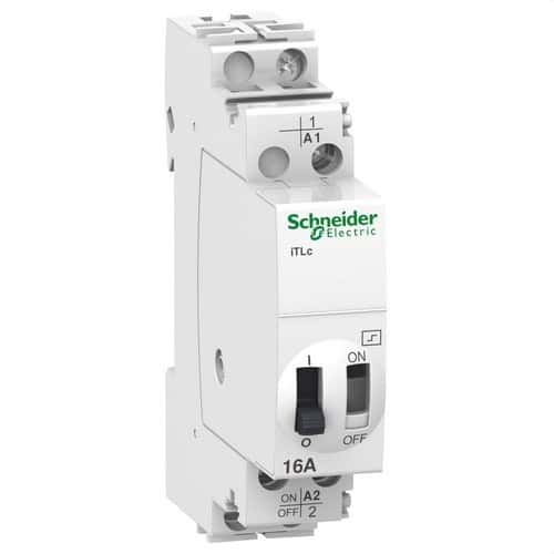 Telerruptor ITLC 16A 230V CA 110V CC con referencia A9C33811 de la marca SCHNEIDER ELECTRIC