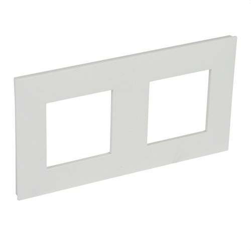 Marc embellidor de 2 elements blanc Valena Next amb referència 741002 de la marca LEGRAND