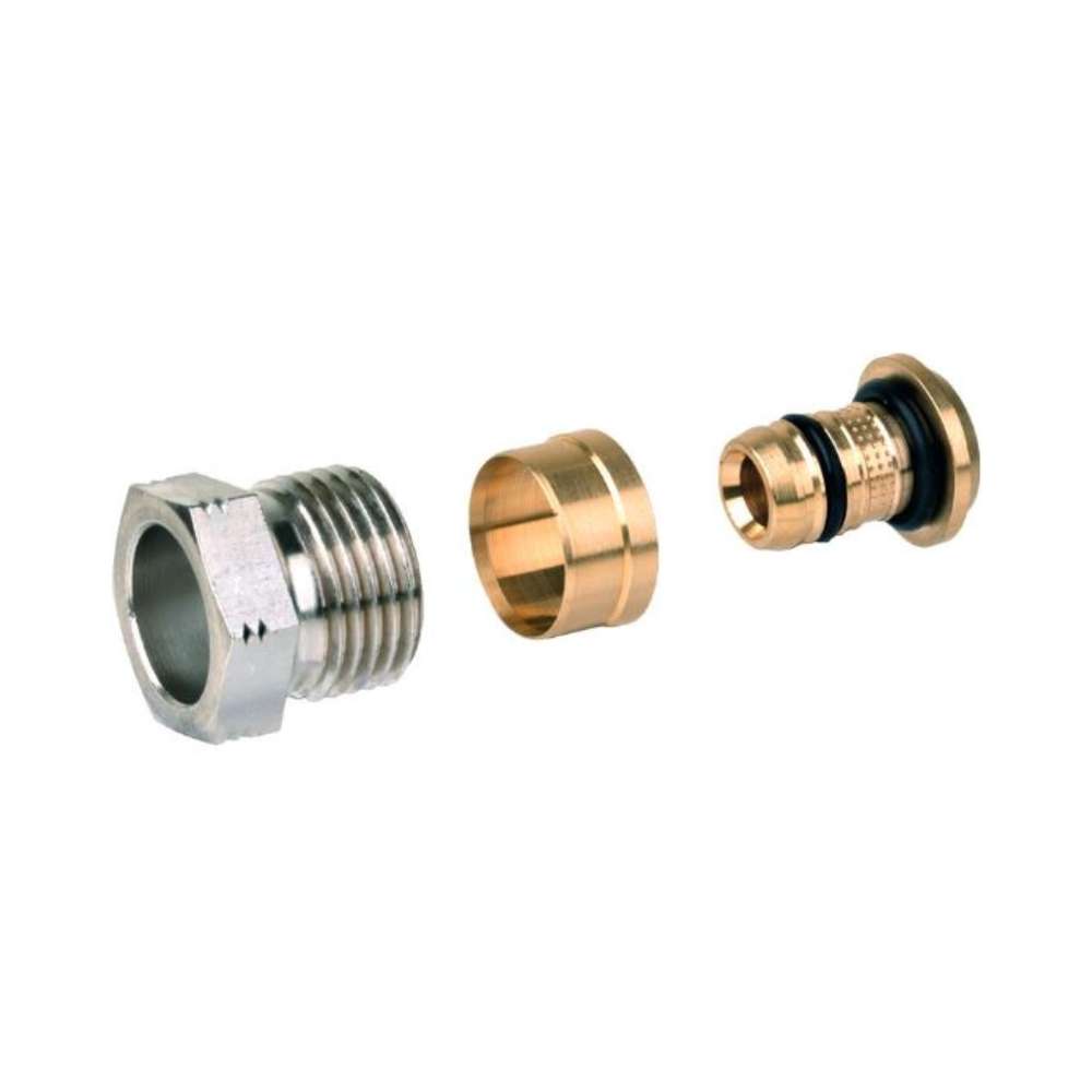 Racors per a tub multicapa/PE-X diàmetre 16x2mm amb referència FIG1/2M16X2 de la marca RESIDEO
