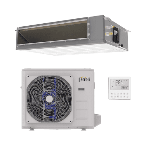 Aire condicionat per conducte amb wifi Ferroli Giada C 10,5 kW 36000 BTU amb referència 4B4970369 de la marca FERROLI