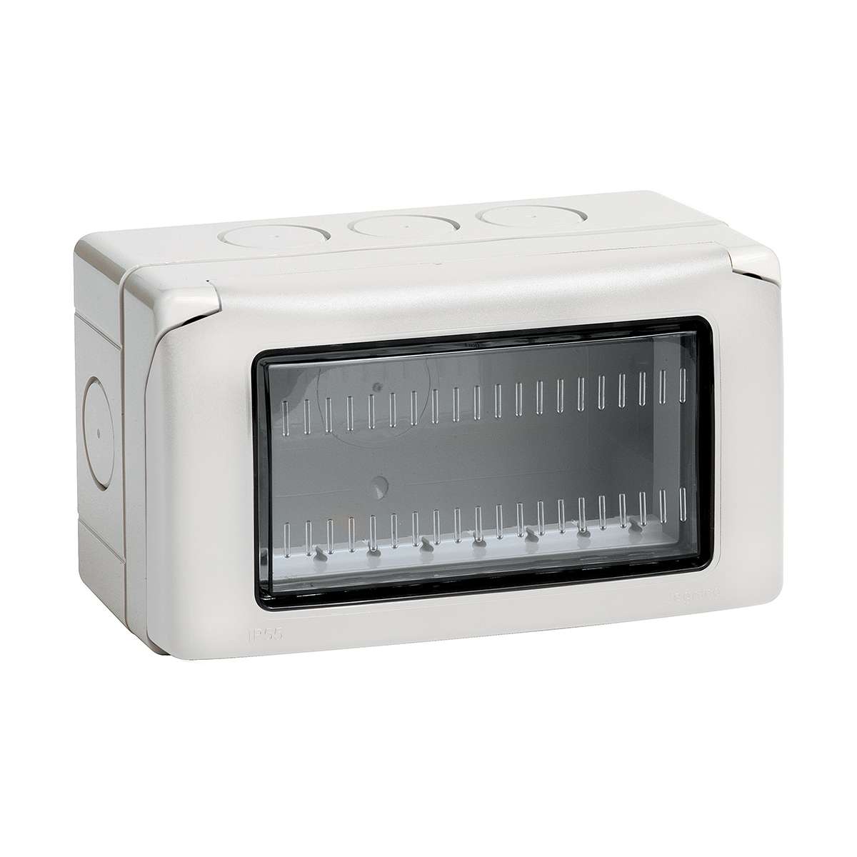 Caja Idrobox con IP55 de color gris 4 módulos - Para Classia y Light Now con referencia 27504 de la marca BTICINO