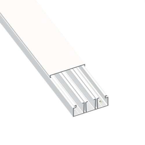 Motllura amb 2 envans blanca 20x75mm amb referència 78147-2 de la marca UNEX
