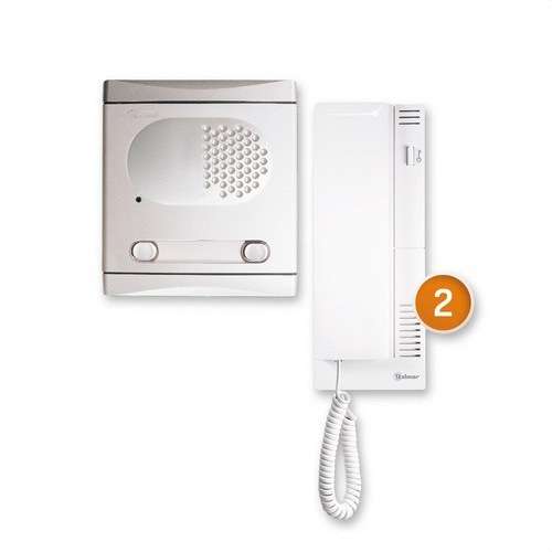 Kit portero automático para 2 viviendas 4220/AL con referencia 11284220B de la marca GOLMAR