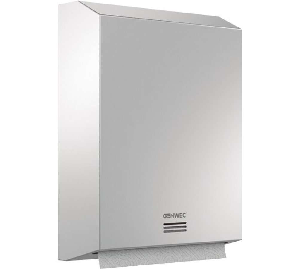 Dispensador de paper tovallola gran inox 304 satinat amb referència GW03 05 04 01 de la marca GENWEC