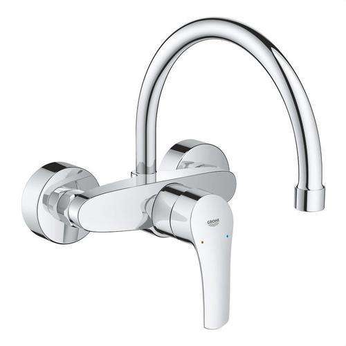 Aixeta de cuina de paret monocomandament Eurosmart crom amb referència 32482003 de la marca GROHE