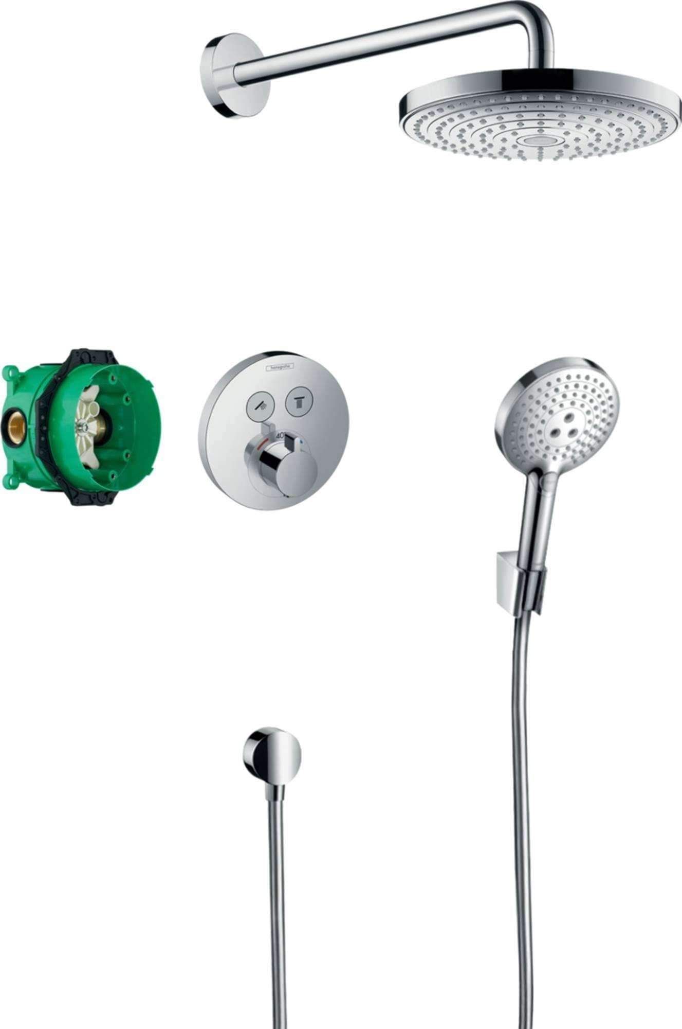 Conjunt de dutxa termostàtica encastada Raindance Select S amb referència 27297000 de la marca HANSGROHE