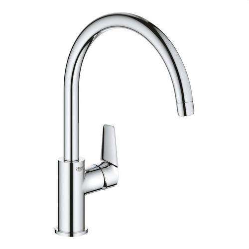 Grifo de cocina monomando Grohe BauEdge cromo con referencia 31367001 de la marca GROHE