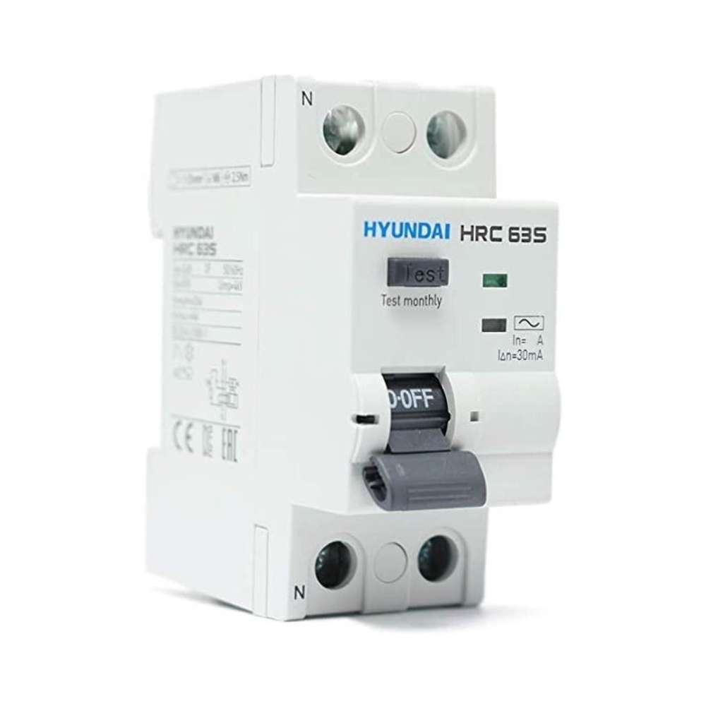 Diferencial STD 2P 40A 300mA Classe A Selectiu amb referència HRC63S-T2PG7040 de la marca HYUNDAI