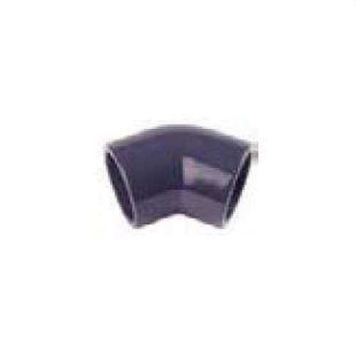 Colze d’encolar 45º a pressió femella-femella PR-2 diàmetre 75mm PVC amb referència 250027 de la marca CREARPLAST