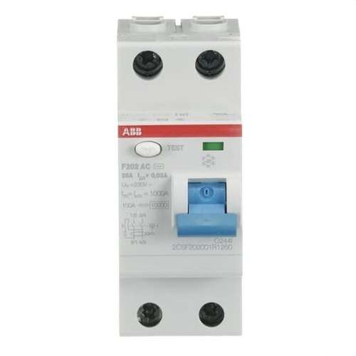 Diferencial 2P 25A Classe AC 30mA amb referència 2CSF202001R1250 de la marca ABB