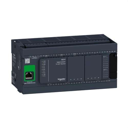Controlador M241 40 ES Transistor PNP Ethernet amb referència TM241CE40T de la marca SCHNEIDER ELECTRIC