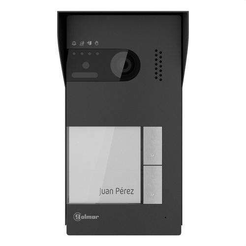 Placa de vídeo de 2 polsadors Golmar SOUL/2 amb referència 12225402 de la marca GOLMAR