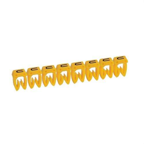 Etiqueta per a cablejat CAB 3 - Lletra U fins a 1,5mm2 amb referència 038320 de la marca LEGRAND
