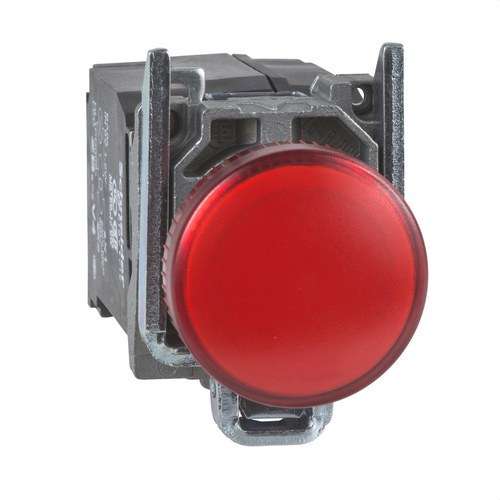 Pilot lluminós LED 230V Harmony XB4 - Vermell amb referència XB4BVM4 de la marca SCHNEIDER ELECTRIC