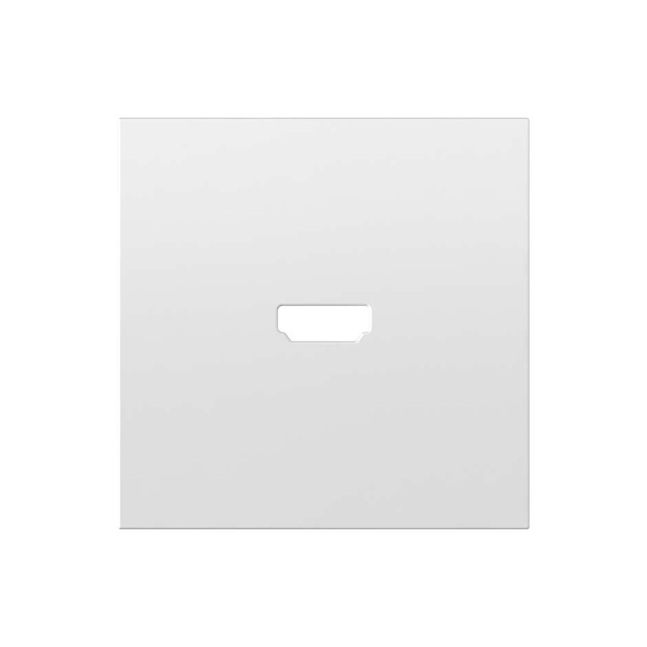 Tapa para conector HDMI blanco mate Simon 360 con referencia 36000094-190 de la marca SIMON