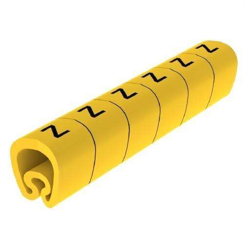 Señalizadores precortados amarillos Ø18 PVC plastificados con referencia 1813-Z de la marca UNEX
