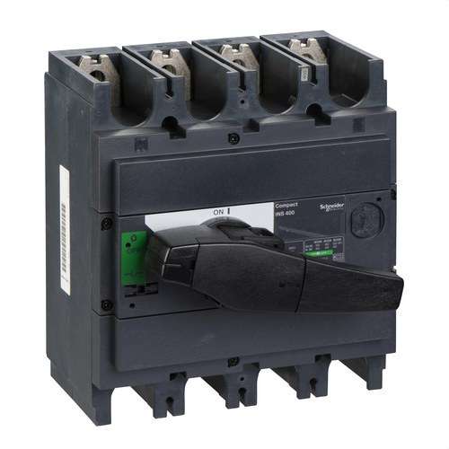 Interruptor seccionador Interpact INS400 4P 400A con referencia 31111 de la marca SCHNEIDER ELECTRIC