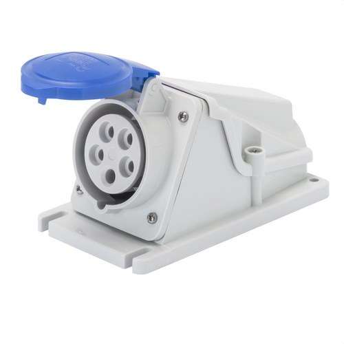 Base fixa de superfície a 90º. IP44 2P+T 32A 230V amb referència GW62488 de la marca GEWISS