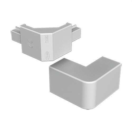 Ángulo exterior gris 40x40mm U24X con referencia 73270-04 de la marca UNEX