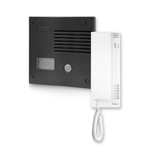 Kit portero automático para 1 vivienda K-201 grafito con referencia 11242014B de la marca GOLMAR