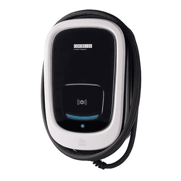 Carregador cotxe elèctric monofàsic 7,4 kW Orbis VIARIS ISI 230 V Mànega 5 metres Tipus 2 amb referència OB94S220HA1 de la marca ORBIS