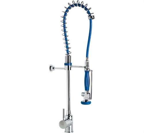 Grifo de cocina profesional columna prelavado cromo con referencia 1802 04 de la marca GENEBRE