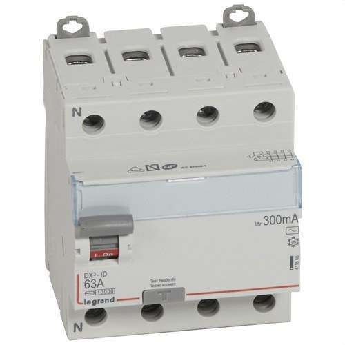 Diferencial DX3 4P 63A 300mA Classe AC amb referència 411666 de la marca LEGRAND