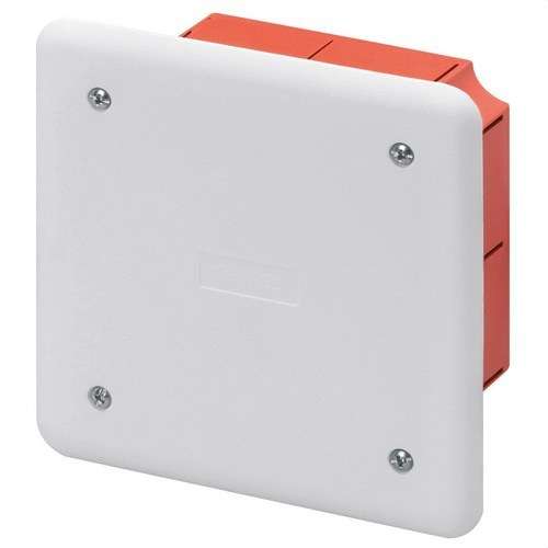 Caja de derivación y conexión para empotrar 92x92x45mm con referencia GW48001 de la marca GEWISS