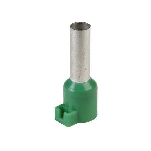Extrem de cable amb portaetiquetes a pressió 6mm2 verd amb referència DZ5CA062 de la marca SCHNEIDER ELECTRIC