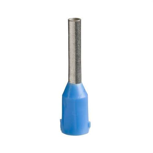 Extrem de cable aïllat sense aïllament 0,75 mm2 blau amb referència DZ5CE007 de la marca SCHNEIDER ELECTRIC