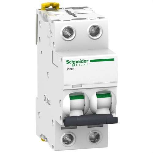 Magnetotérmico IC60N 2P 3A Curva C con referencia A9F74203 de la marca SCHNEIDER ELECTRIC