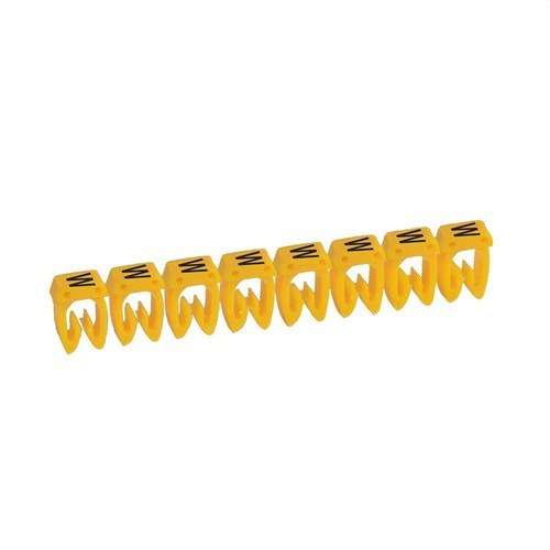 Etiqueta per a cablejat CAB 3 - Lletra W fins a 1,5mm2 amb referència 038322 de la marca LEGRAND
