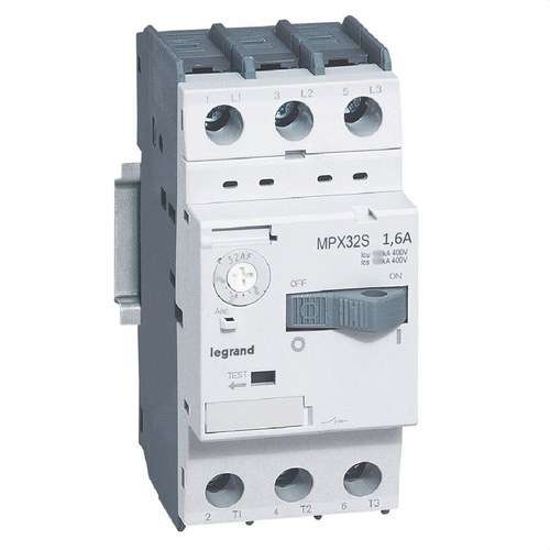 Guardamotor MPX 32S 1.0-1.6A amb referència 417305 de la marca LEGRAND