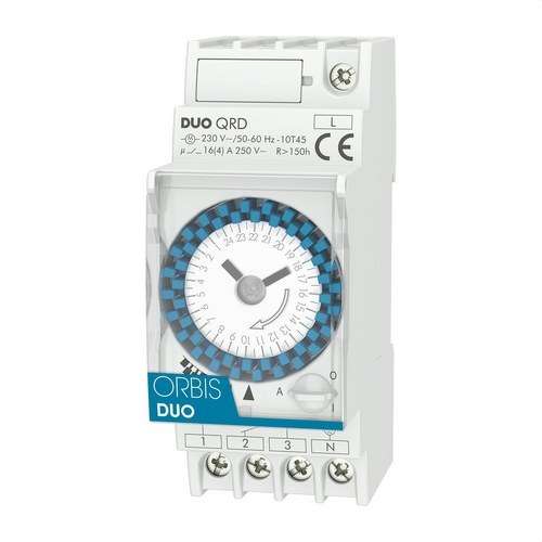 Interruptor horari analògic 2 MOD.DUO QRD 230V amb referència OB292032 de la marca ORBIS