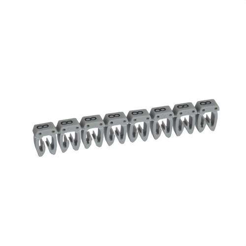 Etiqueta per a cablejat CAB 3 - Xifra 8 fins a 2,5mm2 amb referència 038228 de la marca LEGRAND