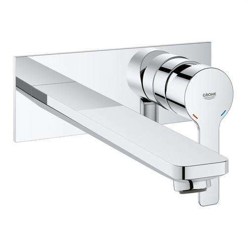 Grifo de lavabo mural monomando Grohe Lineare cromo 1/2" Tamaño L con referencia 23444001 de la marca GROHE