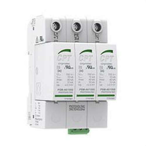 Protector de sobretensiones transitorias PSM3-40/600 PV 3 módulos desenchufable con referencia 77707850 de la marca CIRPROTEC