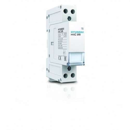 Contactor modular 25A 4NO+0NC 230V AC amb referència HIC25-40NSX230 de la marca HYUNDAI