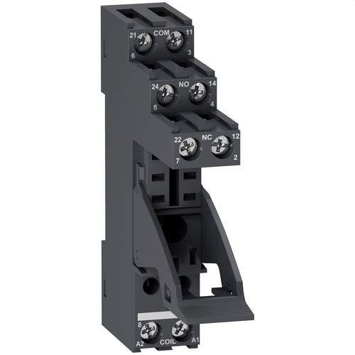 Relé 2 C/O terminals separats amb estribo amb referència RGZE1S48M de la marca SCHNEIDER ELECTRIC