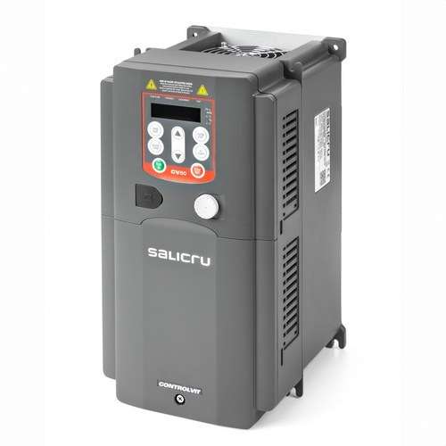 Variador de freqüència trifàsic de 11 kW 3x400V CV50-110-4F amb referència 6B1CA000007 de la marca SALICRU