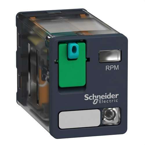 Relé de potència 15A 2 NA/NF amb LED 12V CC amb referència RPM22JD de la marca SCHNEIDER ELECTRIC