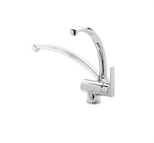 Aixeta de cuina monocomandament abatible K8 crom amb referència 61900 28 45 66 de la marca GENEBRE