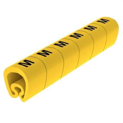 Senyalitzadors precortats grocs Ø18 PVC plastificats amb referència 1813-M de la marca UNEX