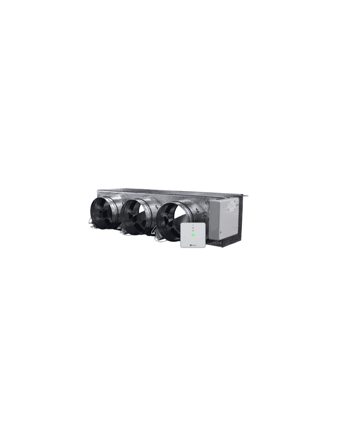 Plenum motoritzat Airzone Easyzone 25 Wi-Fi Medium AZC25GREBS04S3 per a Gree – 3 sortides Ø200 mm (capacitat mitjana) amb referència AZC25GREBS04S3 de la marca AIRZONE
