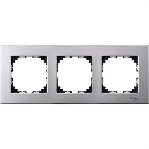 Marc de 3 elements vertical/horitzontal alumini D-Life amb referència MTN4030-3160 de la marca SCHNEIDER ELECTRIC