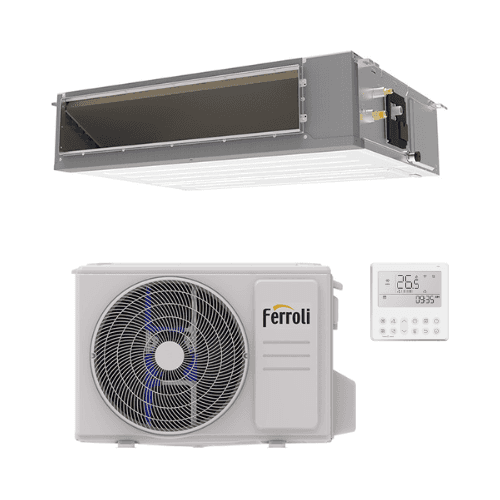 Aire condicionat per conducte amb wifi Ferroli Giada C 5,3 kW 18000 BTU amb referència 4B4970189 de la marca FERROLI