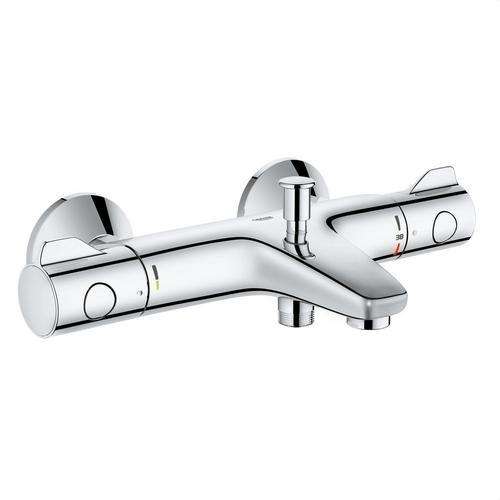 Grifo de ducha y bañera termostático 1/2" Grohe Grohtherm 800 cromo con referencia 34567000 de la marca GROHE