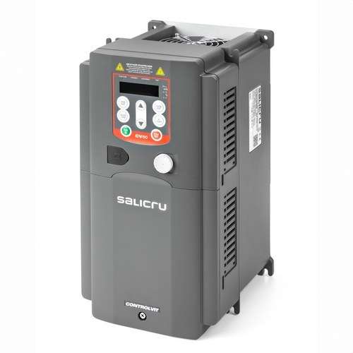 Variador de frecuencia trifásico de 11 kW 3x400V CV50-110-4F con referencia 6B1CA000007 de la marca SALICRU
